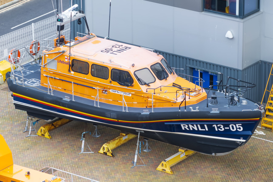 Shannon Class 13-05 "RNLB Patsy Knight" at Poole, United Kingdom