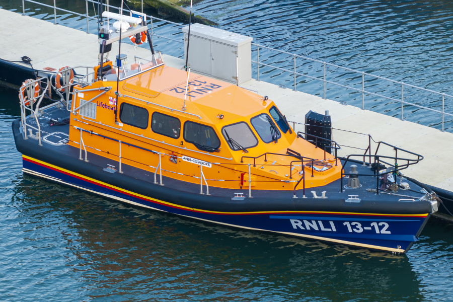 Shannon Class 13-12 "RNLB Cosandra" at Poole, United Kingdom
