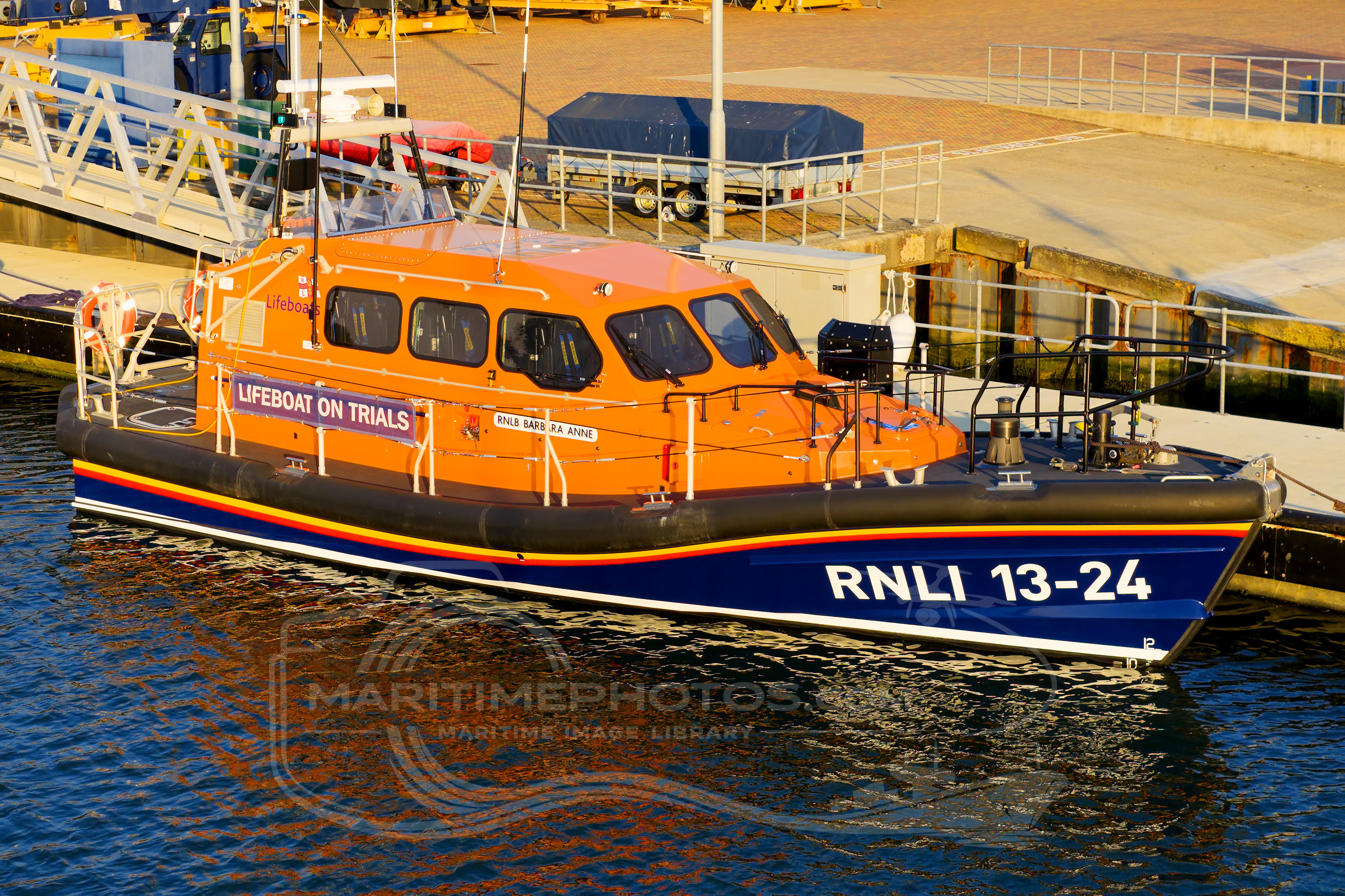 Shannon Class 13-24 "RNLB Barbara Anne" RNLI – Shannon Class at Poole, United Kingdom