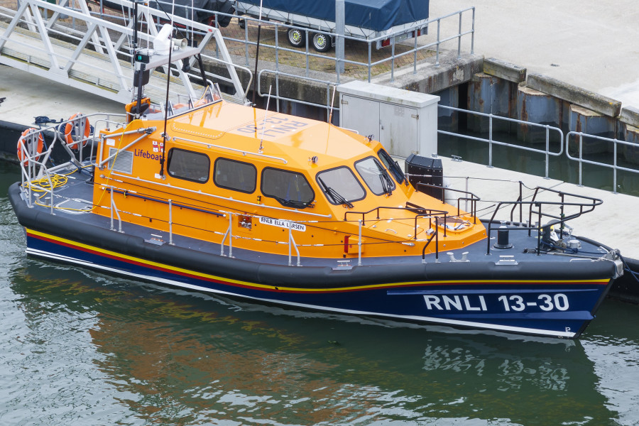 Shannon Class 13-30 "RNLB Ella Larsen" at Poole, United Kingdom
