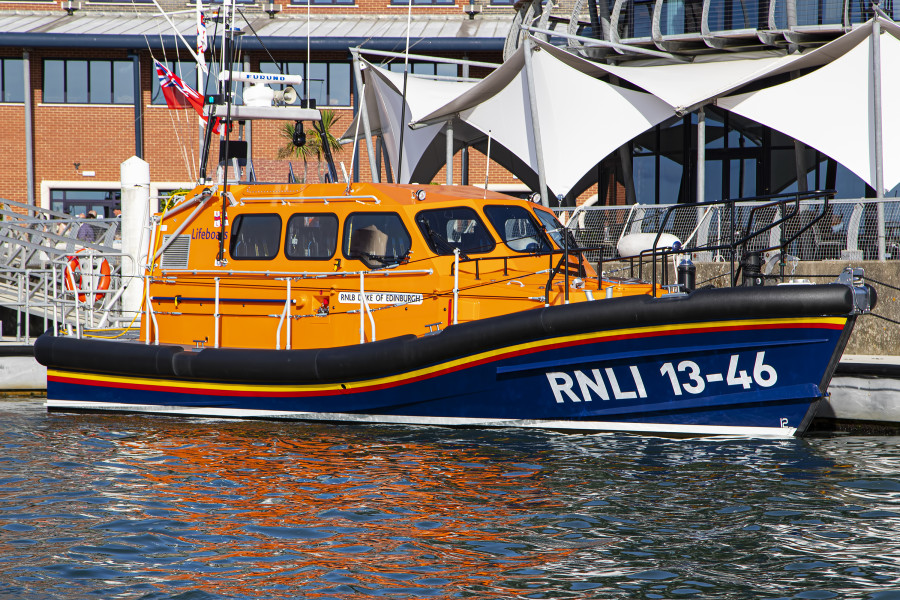 Shannon Class 13-46 "RNLB DUKE OF EDINBURGH" at Poole, United Kingdom