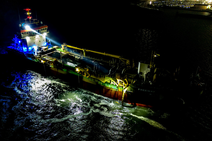 Freeway IMO 9691682 at Poole, United Kingdom