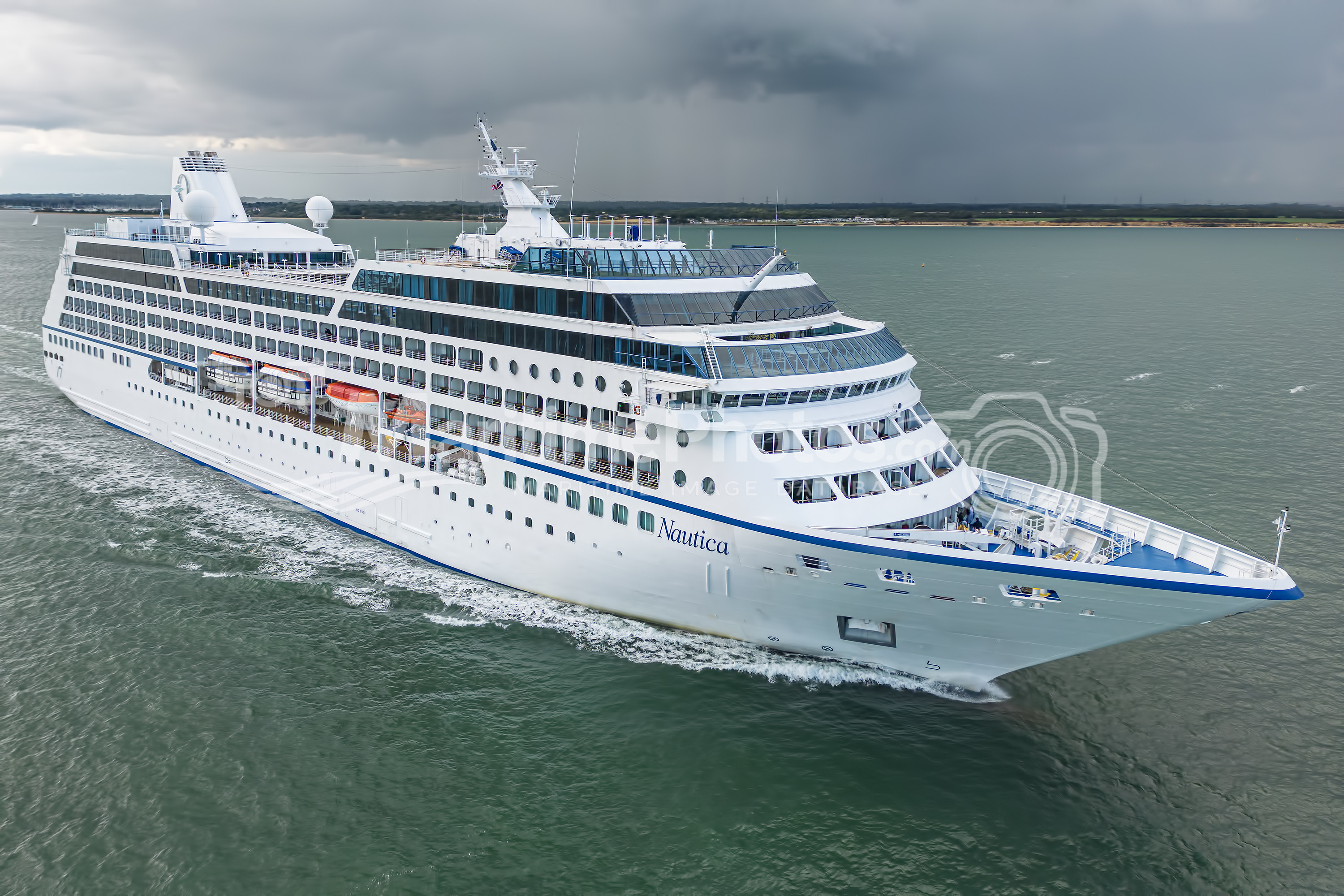 Nautica Cruise Ship IMO 9200938 at Southampton, UK