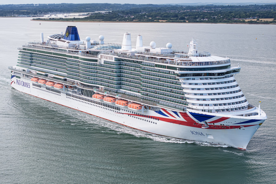 Iona IMO 9826548 at Southampton, UK