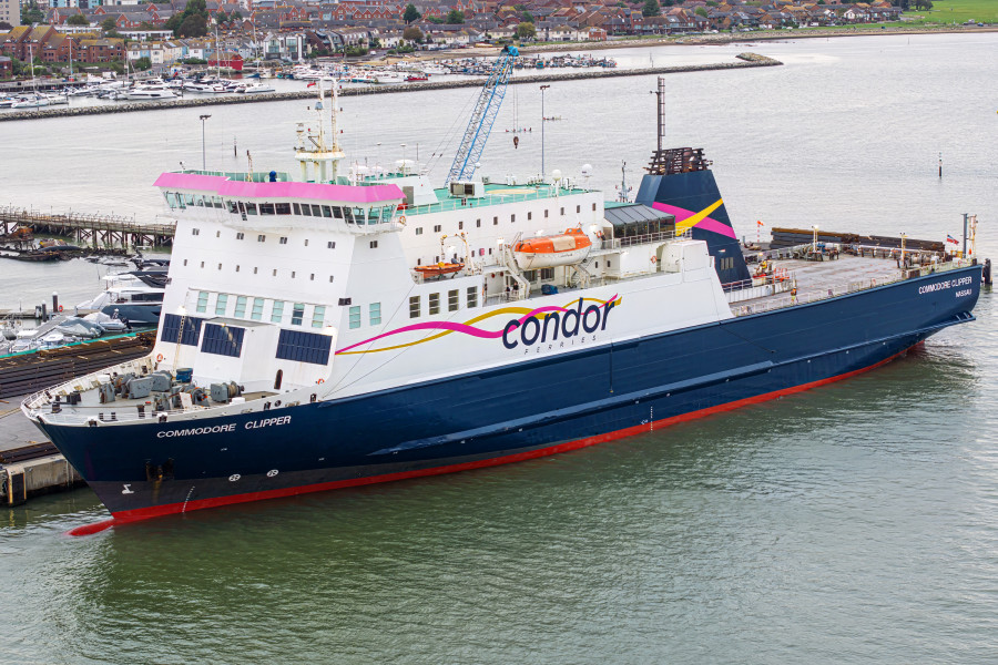 Commodore Clipper at Poole, United Kingdom