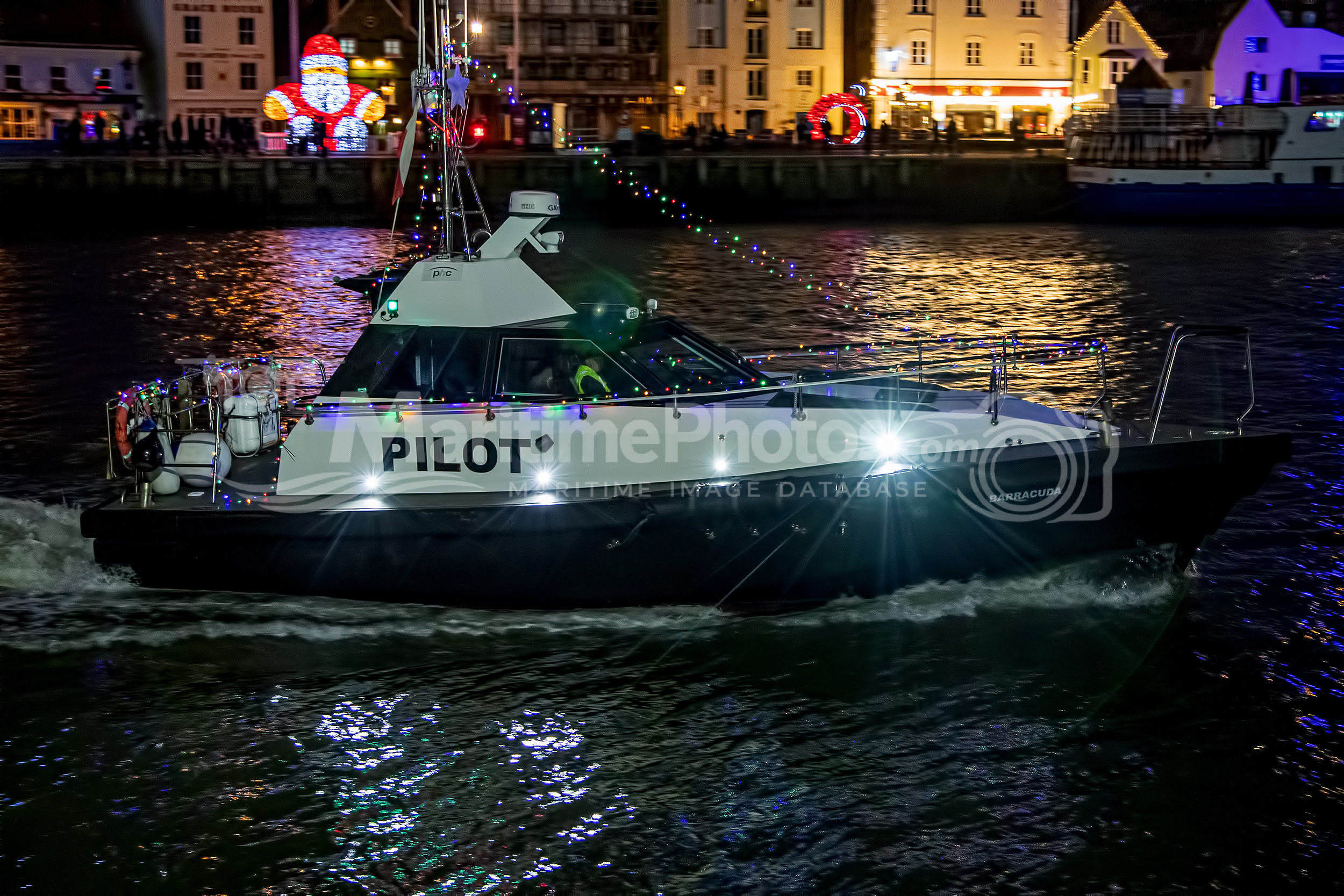 PB Barracuda Pilot Boat at Poole, UK