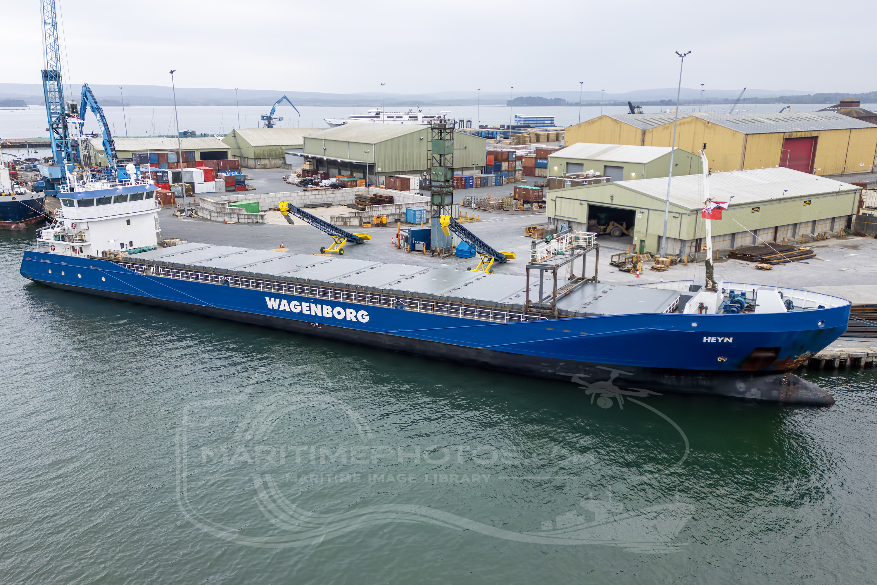 Heyn General Cargo IMO 9423671 at Poole, United Kingdom