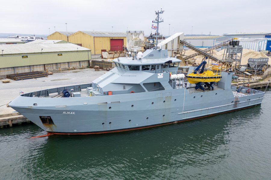 Almak at Poole, United Kingdom