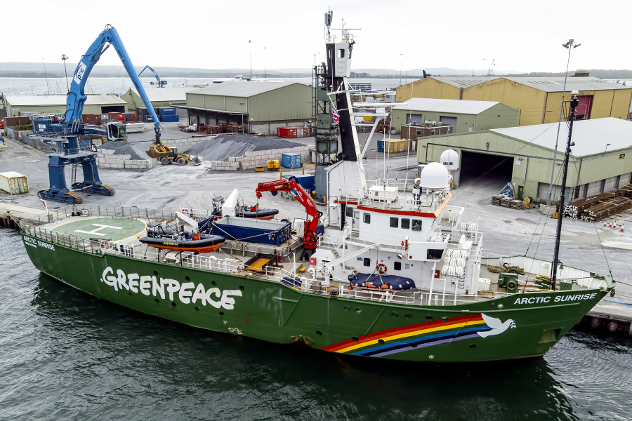 Arctic Sunrise at Poole, United Kingdom