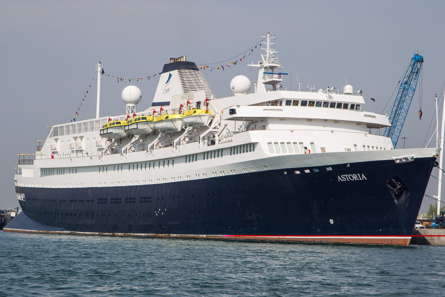 Astoria IMO 5383304 at Poole, UK