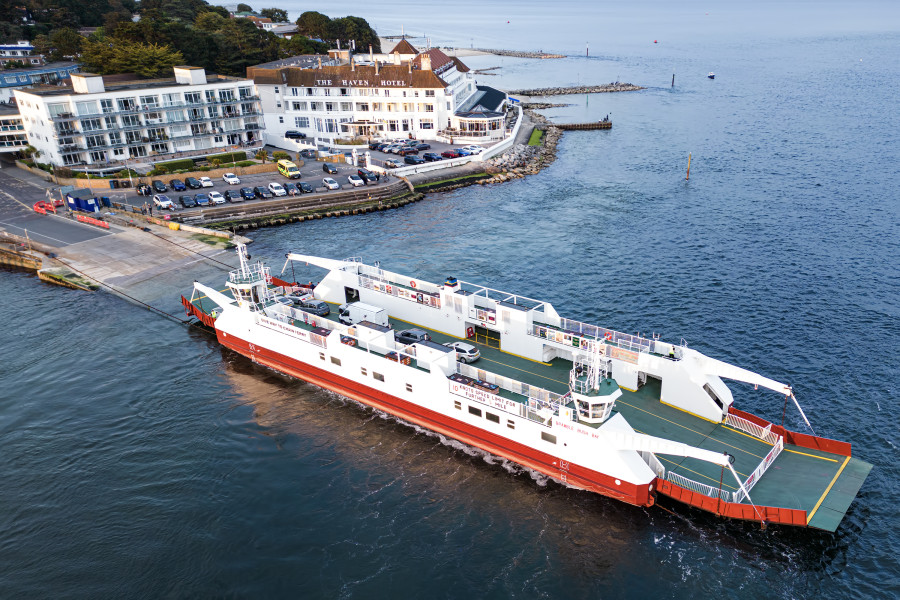 Bramble Bush Bay at Poole, UK
