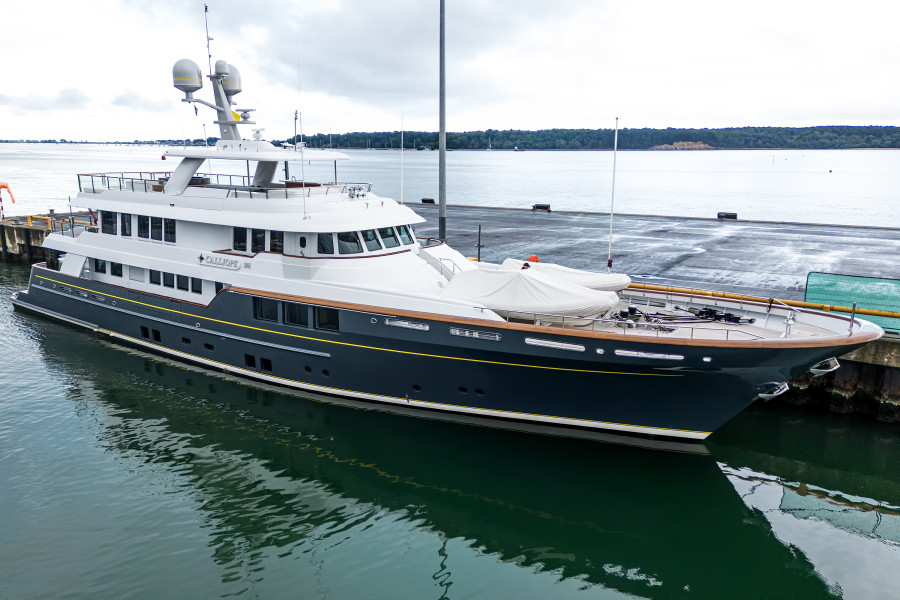 Calliope at Poole, UK