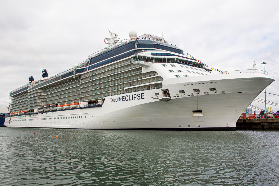Celebrity Eclipse IMO 9404314 at Southampton, United Kingdom