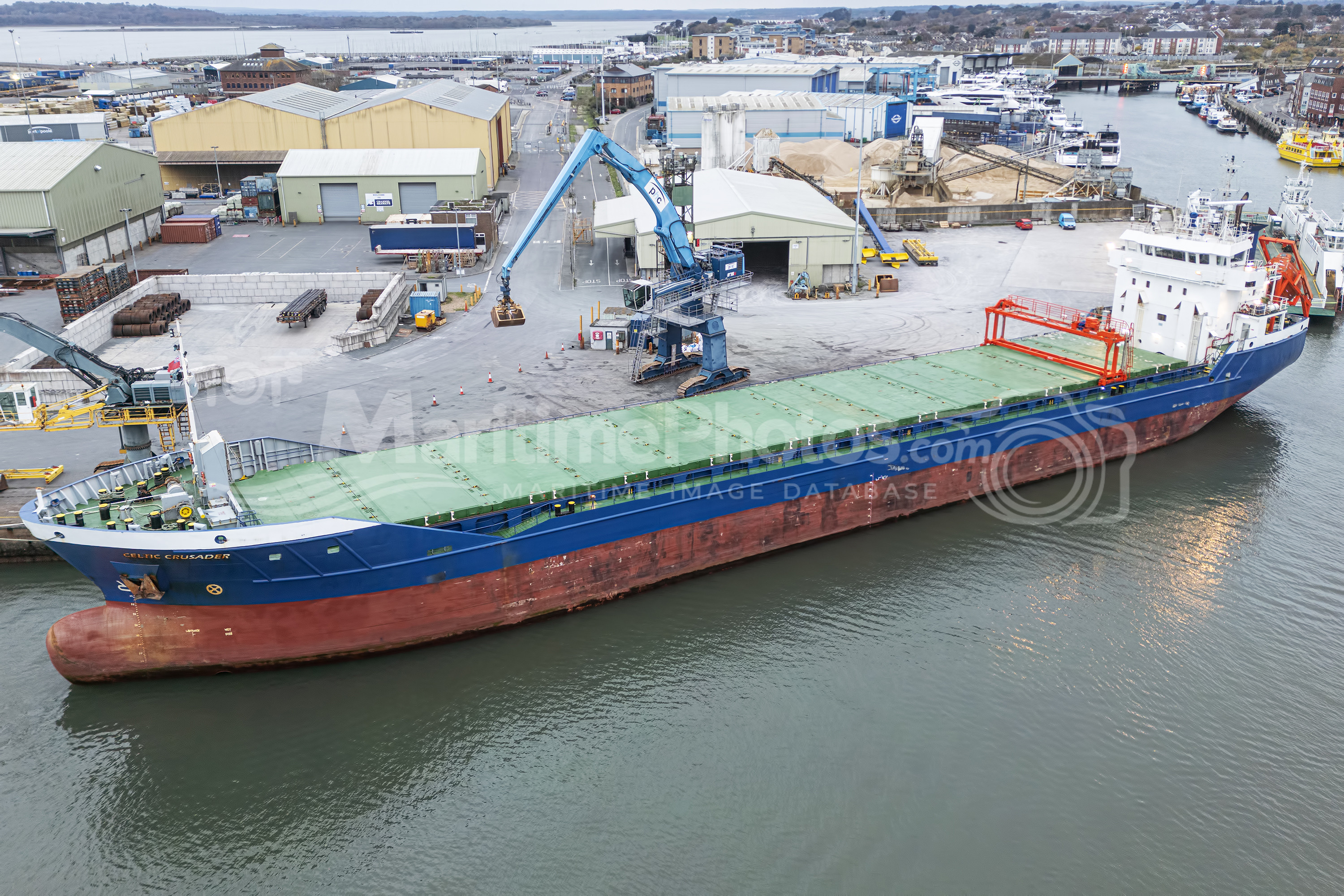 Celtic Crusader General Cargo IMO 9521370 at Poole, UK