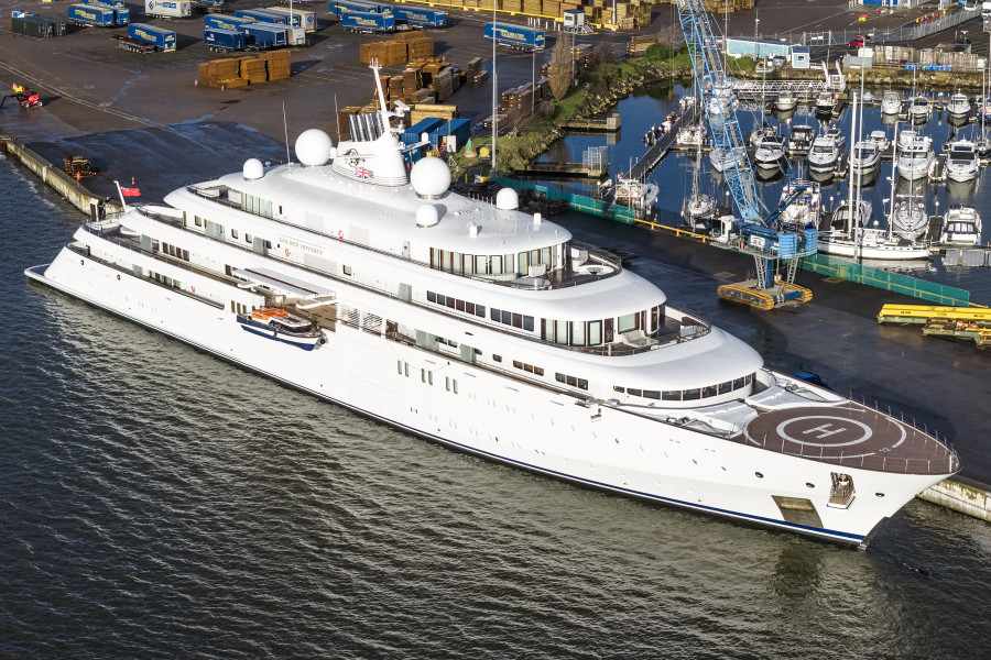 Golden Odyssey at Poole, United Kingdom