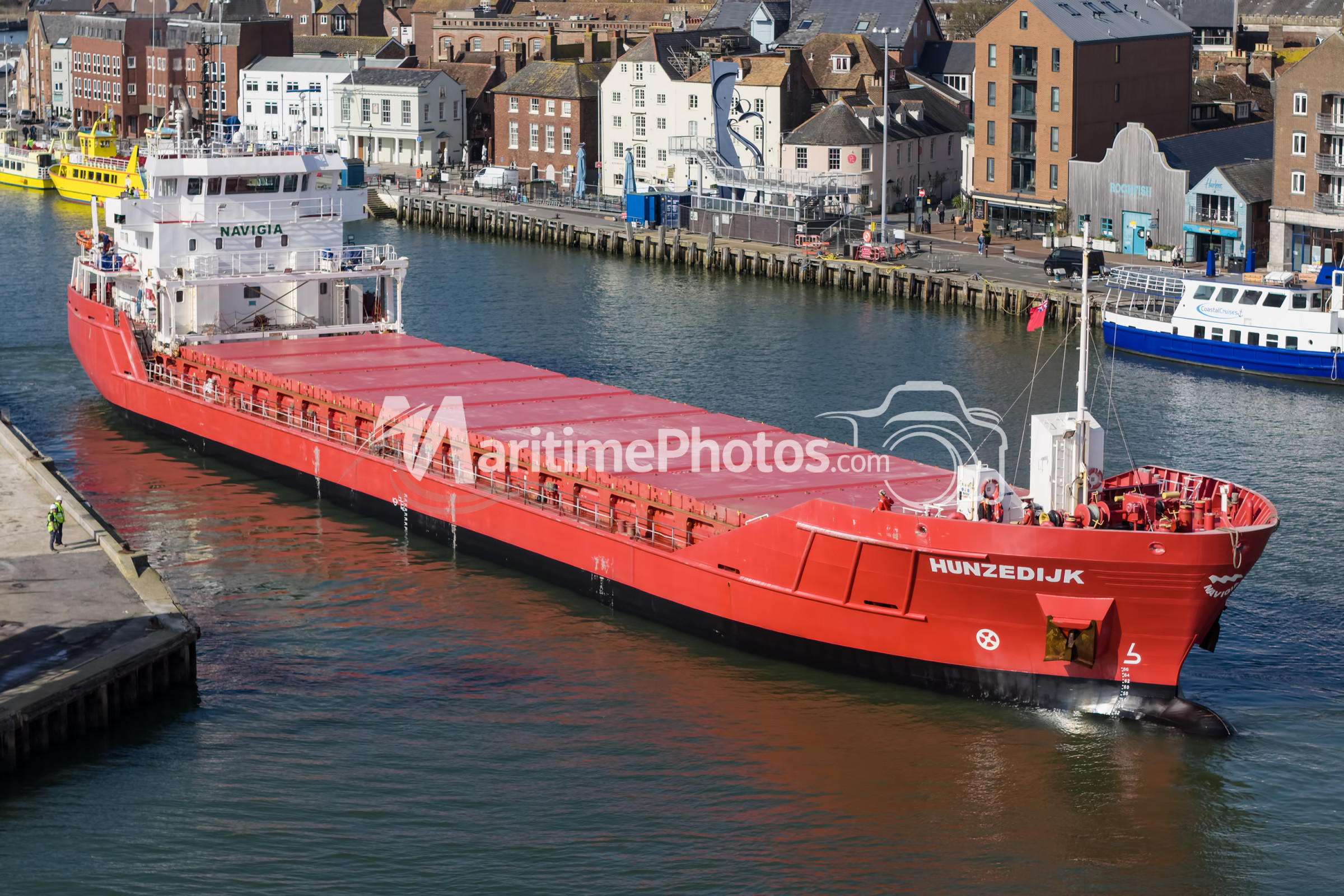 Hunzedijk General Cargo IMO 9515022 at Poole, UK