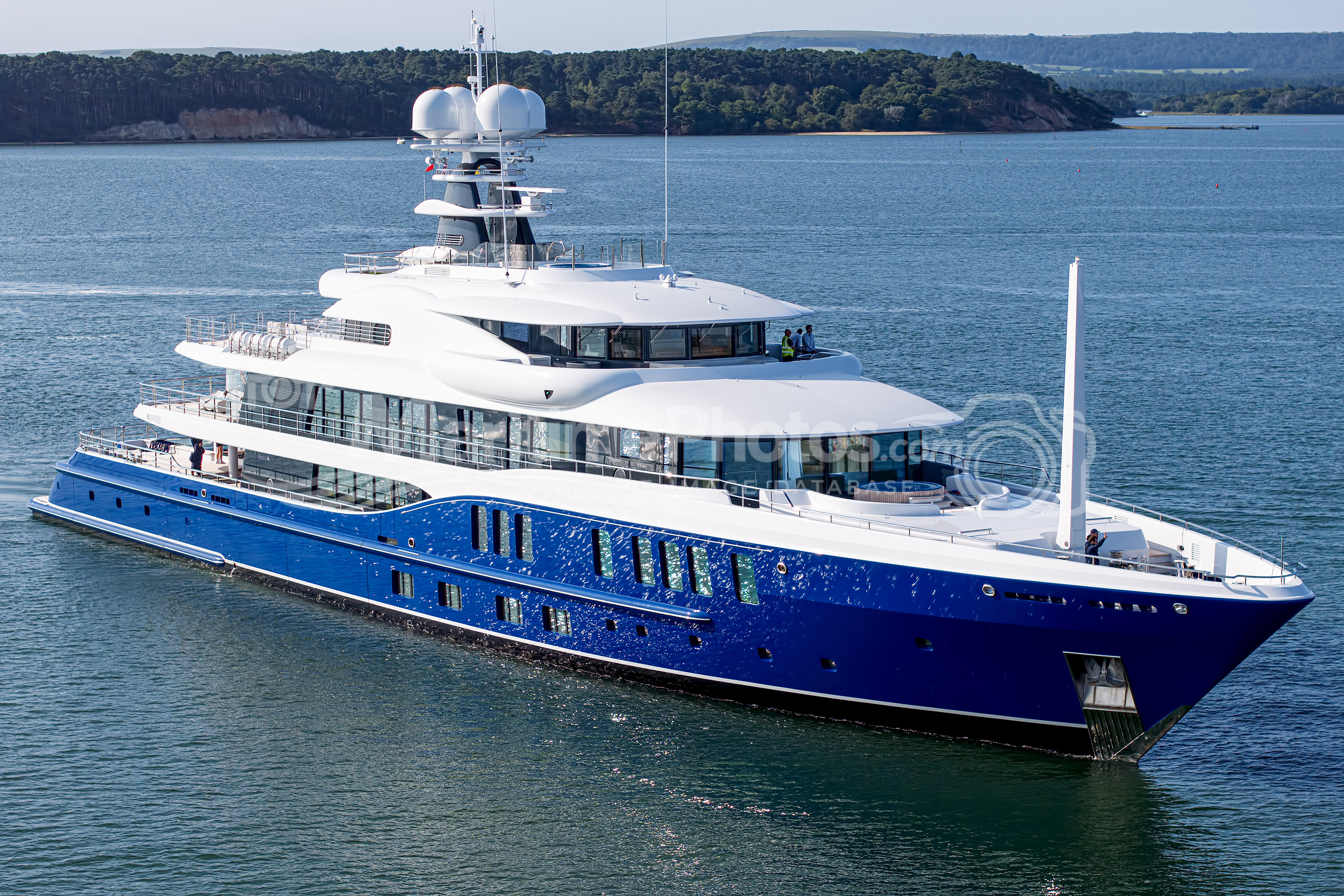 M&EM Motor Yacht IMO 9883704 at Poole, UK