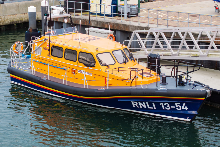 Shannon Class 13-54 "RNLB John Sharp" at Poole, United Kingdom