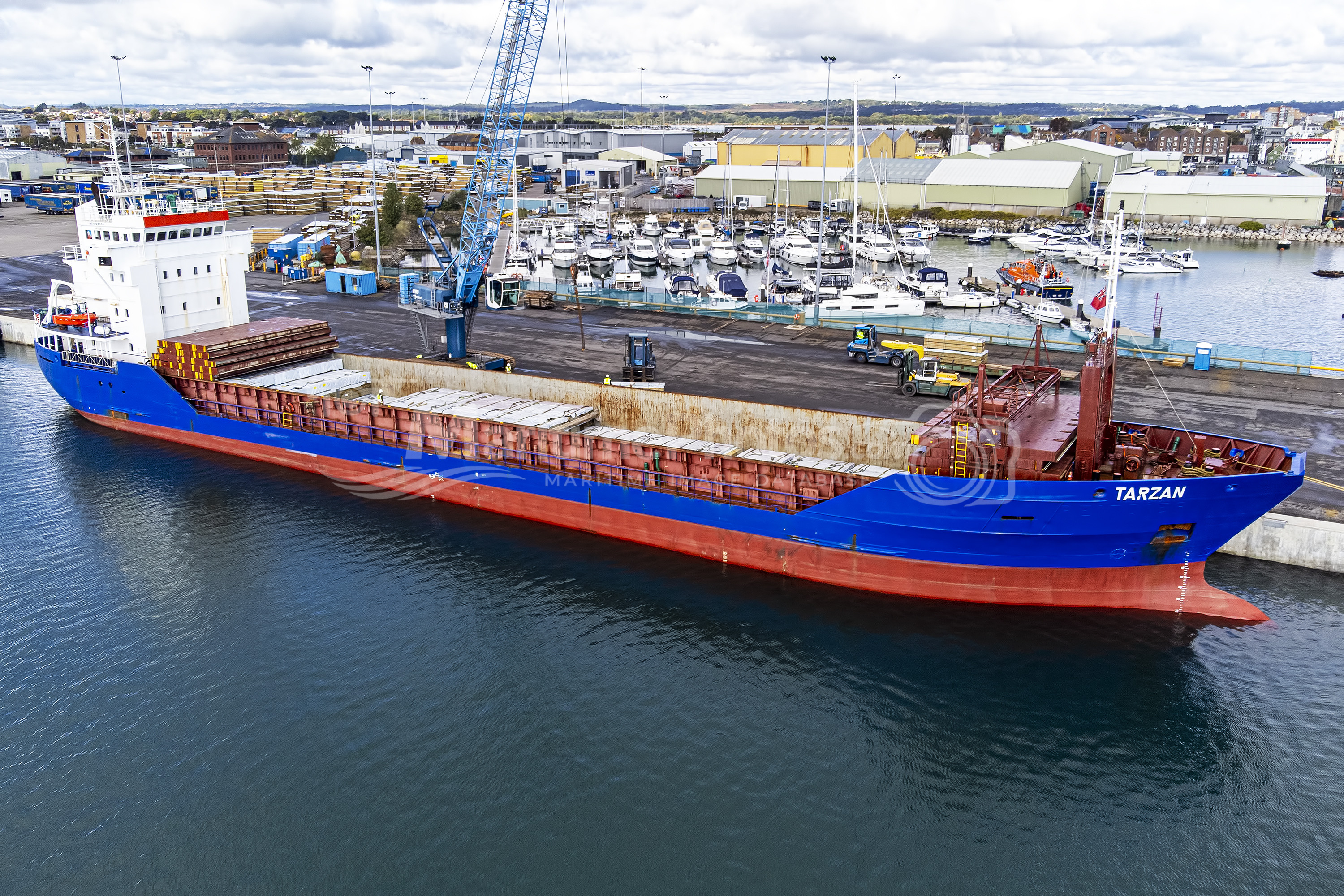 Tarzan General Cargo IMO 9128336 at Poole, UK