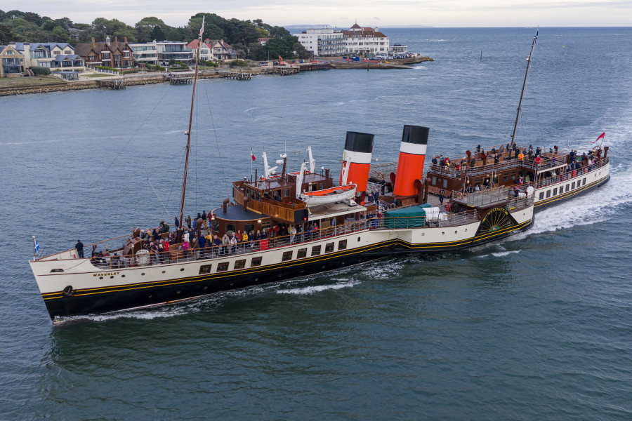 Waverley IMO 5386954 at Poole, UK