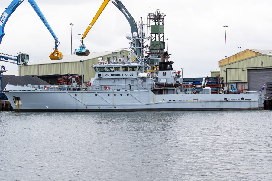 Protector at Poole, United Kingdom