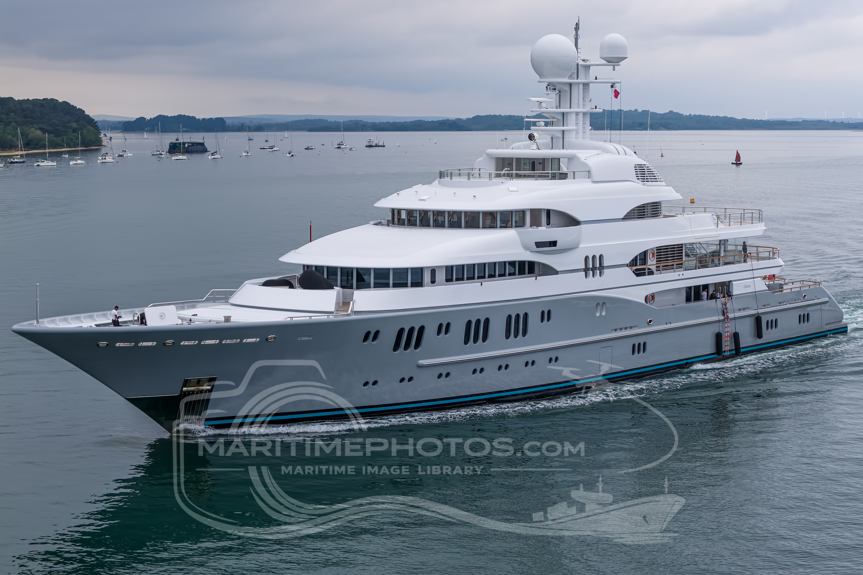 Rocinante Motor Yacht IMO 1009699 at Poole, United Kingdom